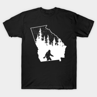 Georgia Bigfoot Gift T-Shirt